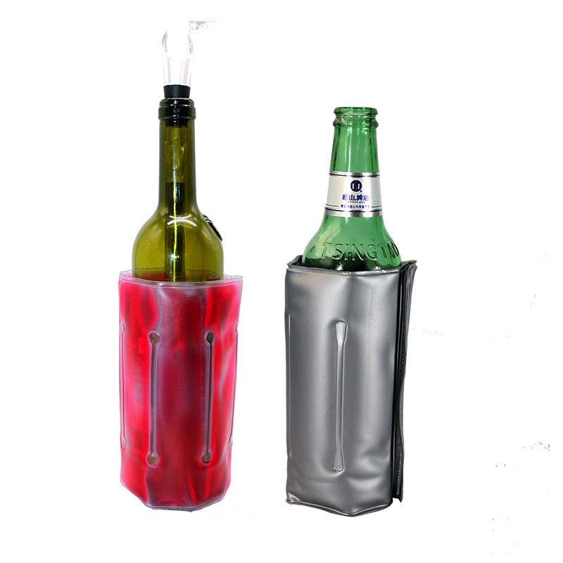 2025シャンパンワイン氷酒セット屋外氷酒セット氷マットpvc酒セット氷袋リサイクル可能|undefined