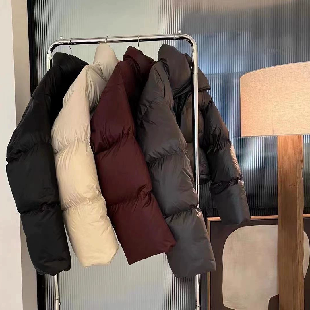 Короткая модная пуховик с пухом, корейский стиль, oversize, увеличенная толщина, для подростков, западный стиль