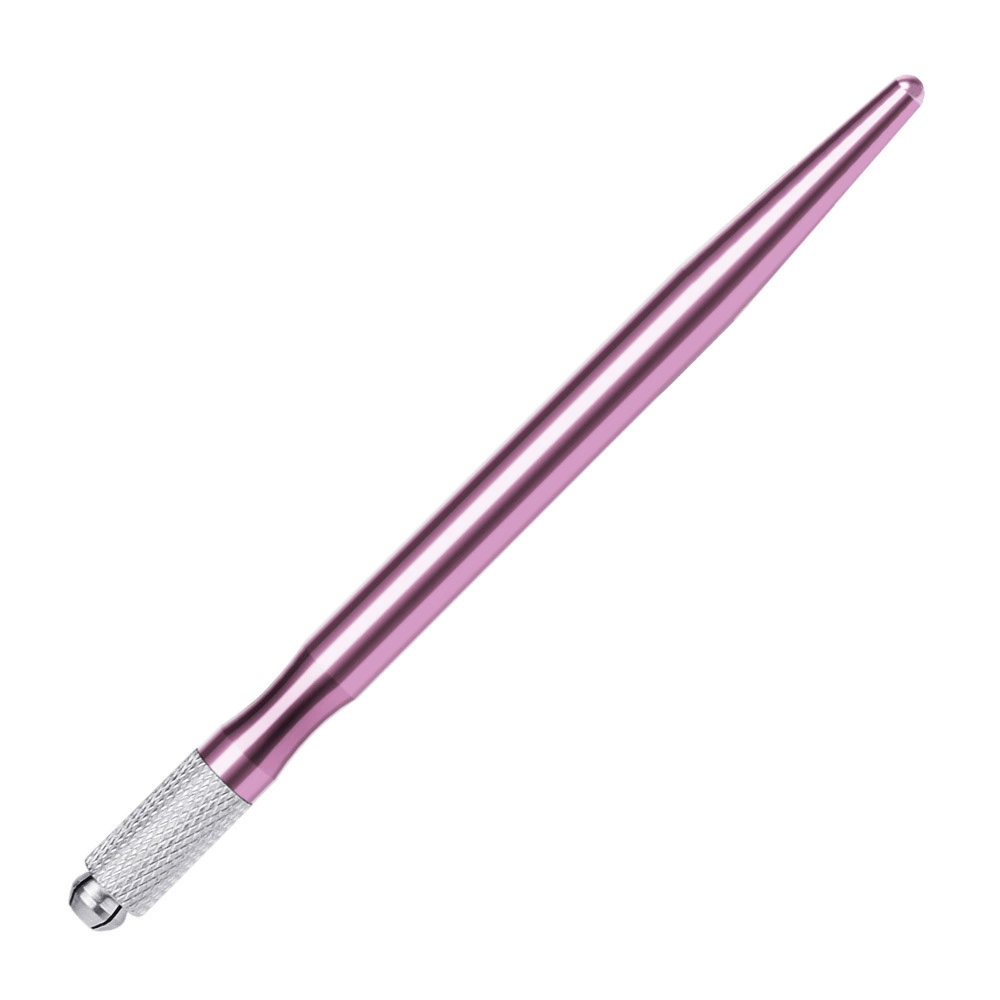 Пестрое embroidery pen для талии, ручной работы, заостренный хвост, ручной работы стайка для бровей, перо для туманения сквозной оптовой продажи