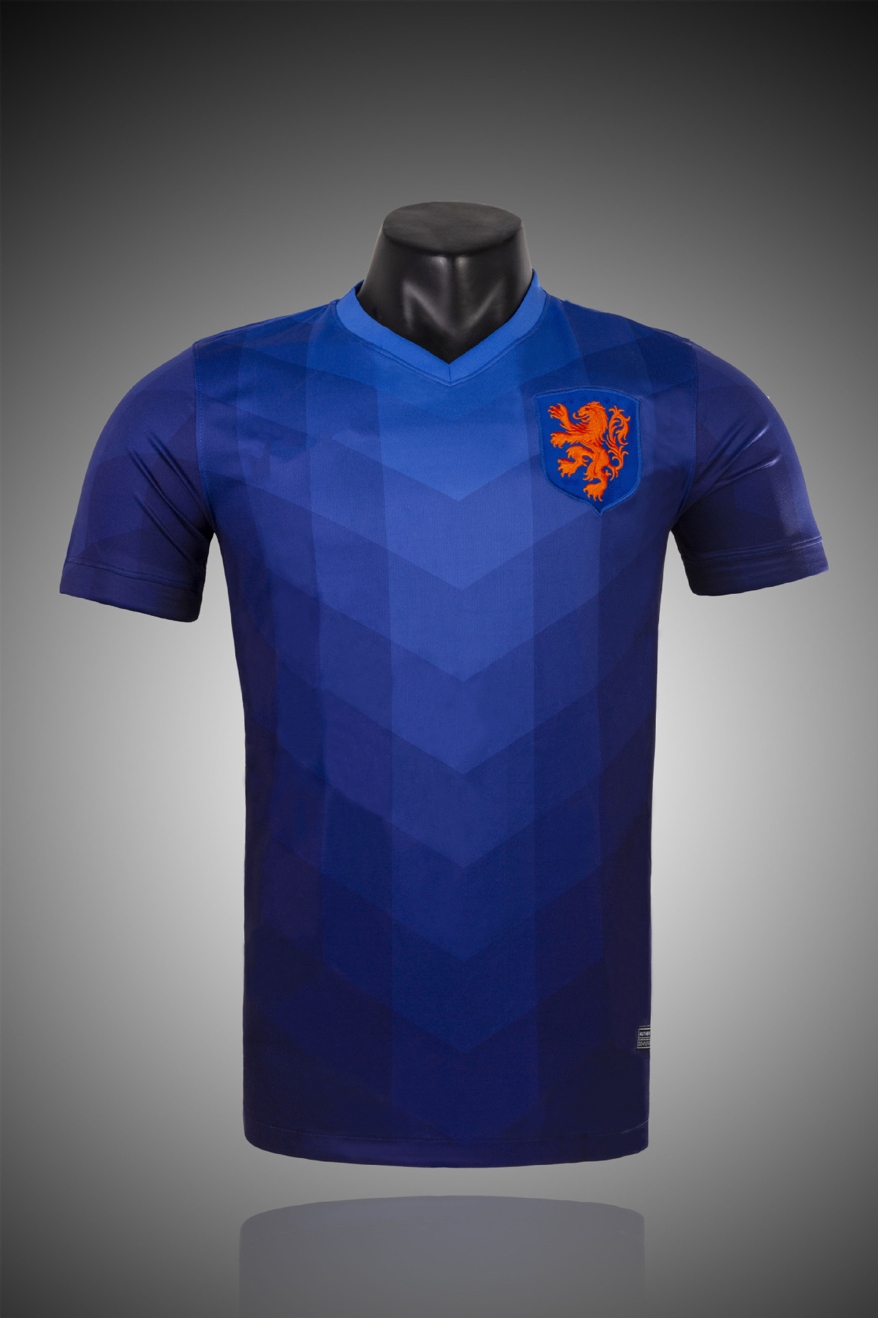 Netherlands Retro 2014 Away Jersey Blue