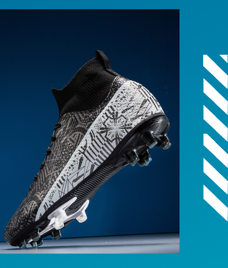 High Top Camo World Cup Long Broken Nail Match Kinder und Erwachsene Sonderangebot Fußballschuhe für Herren_voghion.com