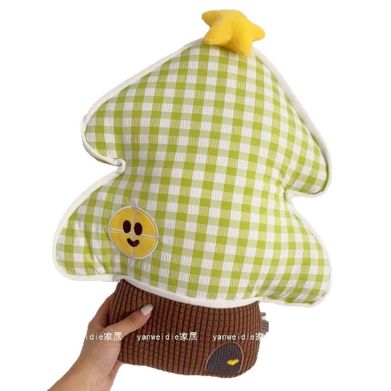 ドーパミンおとぎ話の小屋枕ぬいぐるみクッション枕リビングルームソファ出窓装飾子供部屋のベッドサイド枕|undefined