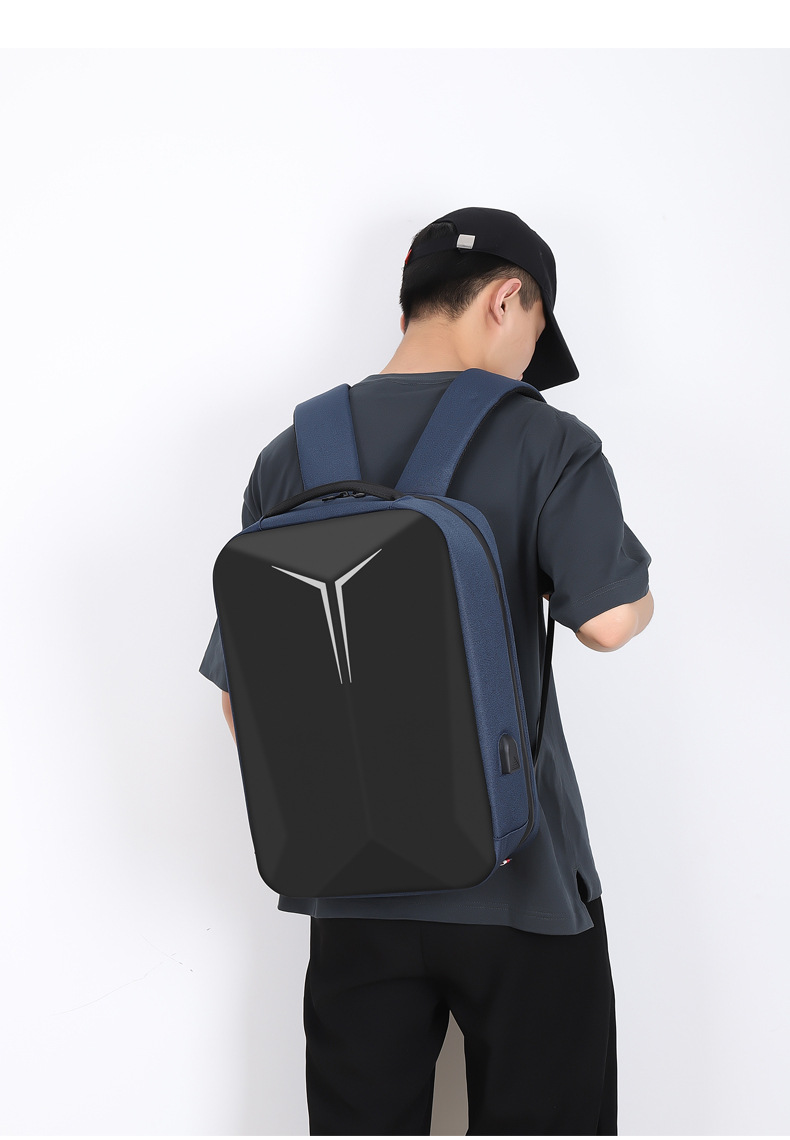Business Commuting Men's Backpack With High-end Feel Large Capacity Fashionable Backpack Travel Backpack Computer Bag Waterproof Backpack_voghion.com