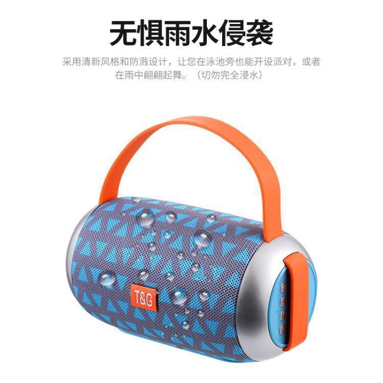 [Audio Bluetooth] 112 altavoces Bluetooth al aire libre para teléfonos móviles resistentes al agua subwoofer de automóviles tarjeta USB cañón de acero pequeño