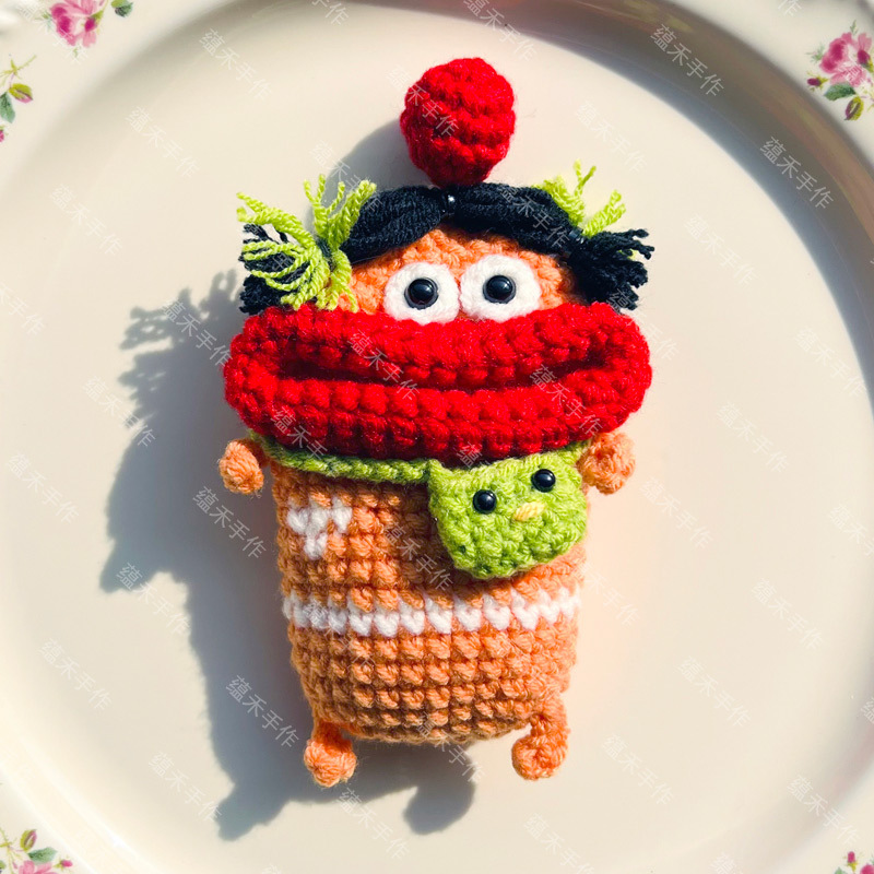 오렌지 슈트 헤드 [가방 포함]