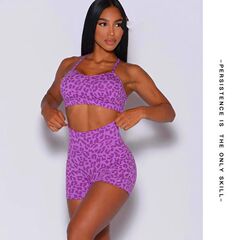 歐美亞馬遜跨境時尚性感背心瑜伽服套裝吊帶胸墊運動文胸健身短褲