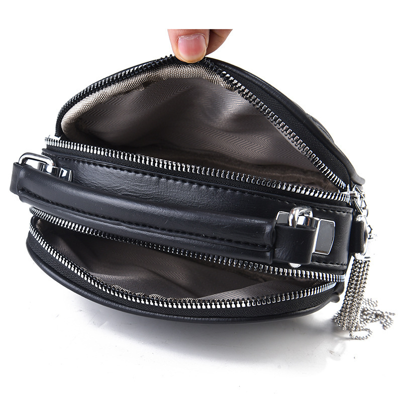 Bolso de mujer, bolso de cinturón de diamante, 2025 textura, nuevo tipo de bolso de cinturón, mini bolso de hombro