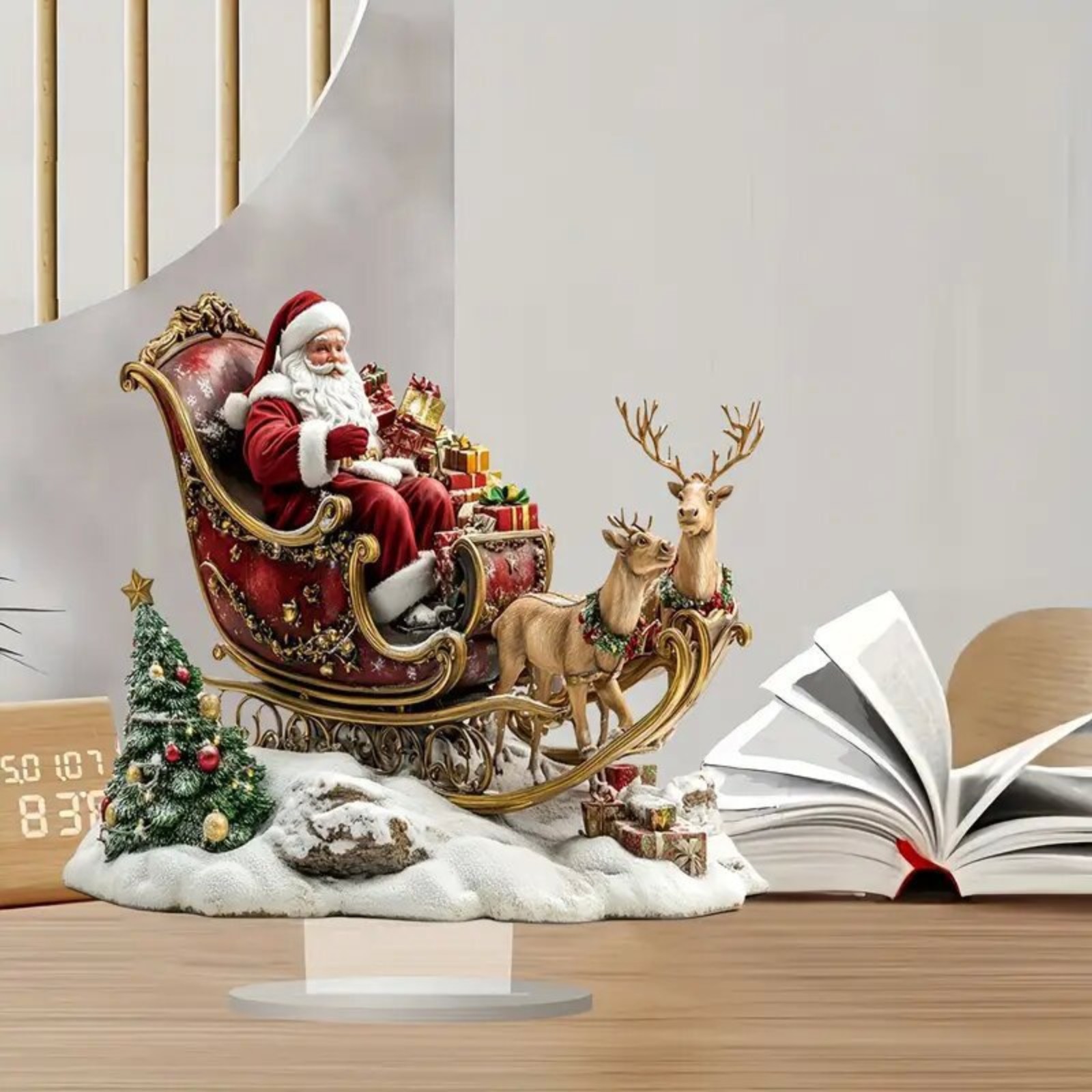 Cross-border new product: desktop decorations, home and office acrylic ornaments, Christmas decorations