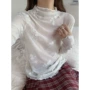 咨询定制客服蕾丝上衣