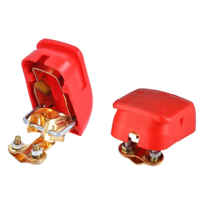 Engrosado pila de la batería del coche cabeza conector clip de la batería terminal de cableado clip de la batería