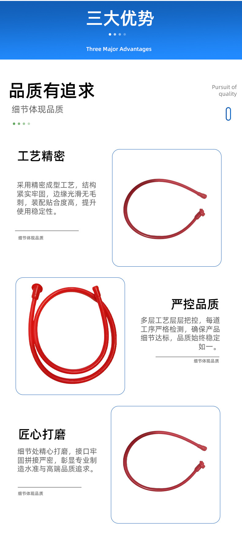 Car Sunroof Drainage Pipe for Sagitar, Magotan, Golf 63C08772311K0877231, Etc., Anti-Clogging Drainage Pipe