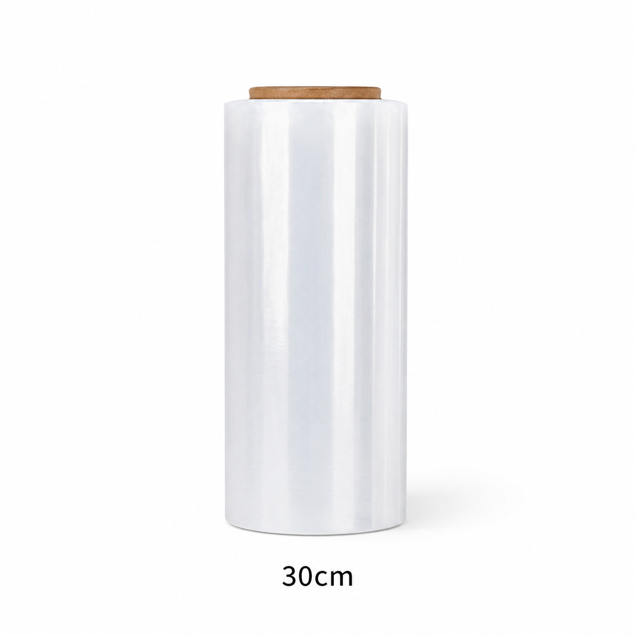 Foshan mano con 2.5 μ PE estirado película transparente enrollada película cartón expreso empaque pequeño rollo gran rollo fábrica al por mayor