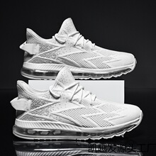 外贸大码潮流男鞋2025春夏新款时尚简约个性气垫潮鞋运动休闲鞋男