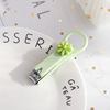 Cute small cartoon nail scissors for nails for manicure