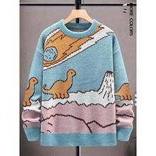 F 44261 Floral Embroidered Knit Sweater ���廨����֯ë��