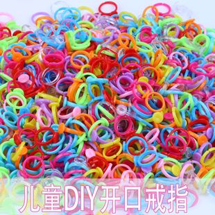 Ring, accessory handmade, plastic cartoon accessories, wholesale
