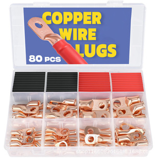 �羳؛Դ80PCS��ҎAWG 8 6 4 2���~������s���~���Ӿ�Ƭ���b����