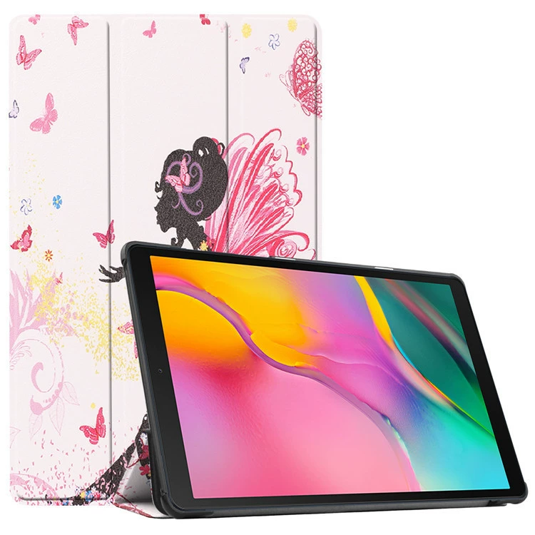 Подходит для Huawei Matepad 11-дюймового планшета 2021 защитная крышка Matepad 11 кожаный чехол цветной рисунок модель