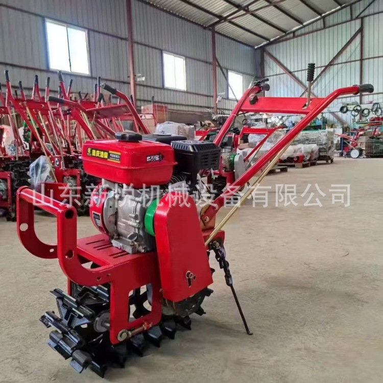 果园大棚小型单链轨微耕机 手扶翻地耕田机 玉米地山地除草机