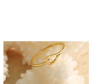 Titanium Steel Bead Ring For Women, Versatile Designer Ring_voghion.com