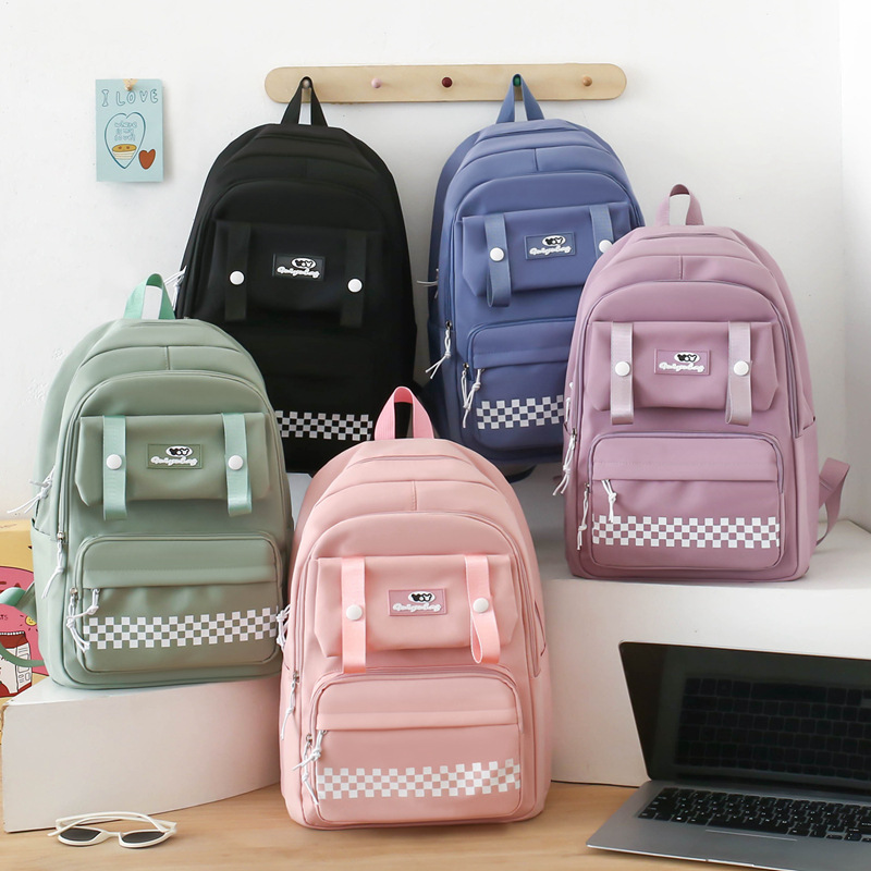 Kids Backpacks New Four Piece Set Student Schoolbag Elementary School Students Third To Sixth Grade Large Capacity Backpack Tutoring Bag_voghion.com