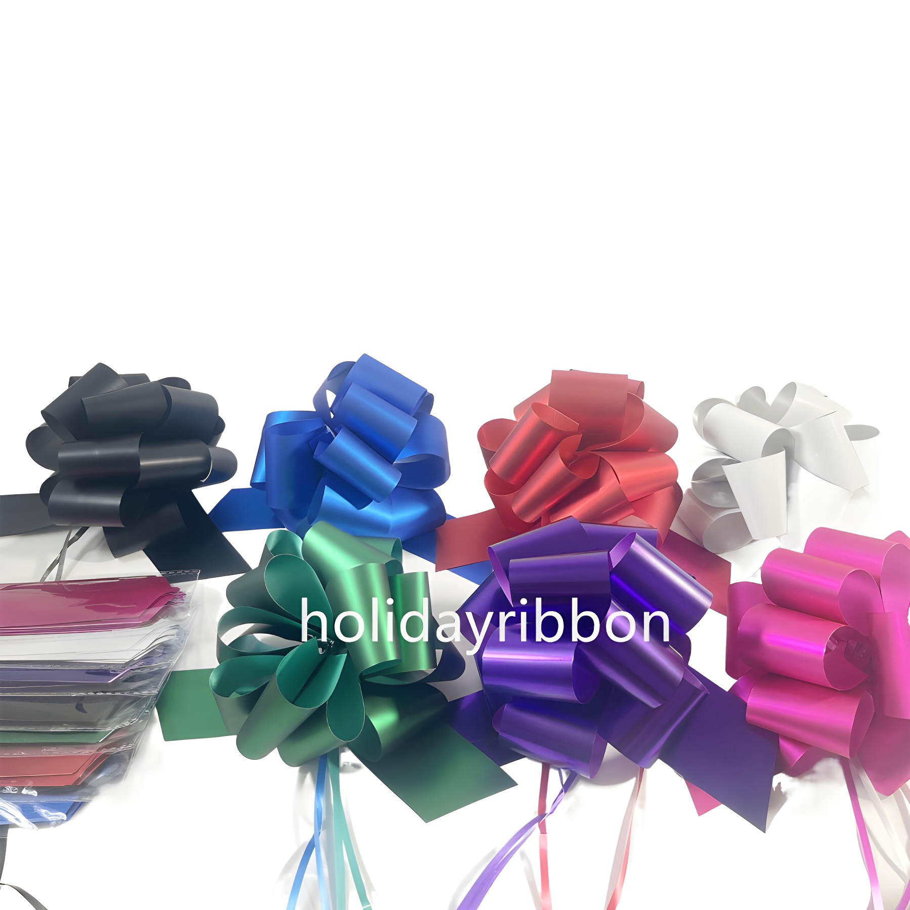 Nuevo transfronterizo 50 # gran estereoscópico matriz de flores de Navidad embalaje de regalo de flores mano fabricantes de cinta colorida al por mayor