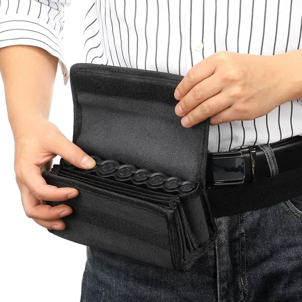 Special 5th generation upgraded euro coin holder waist bag, coin purse, storage bag, large capacity, portable for collection
