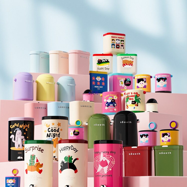 Trash Can Desktop Living Room Bathroom Kitchen Trash Can Collection