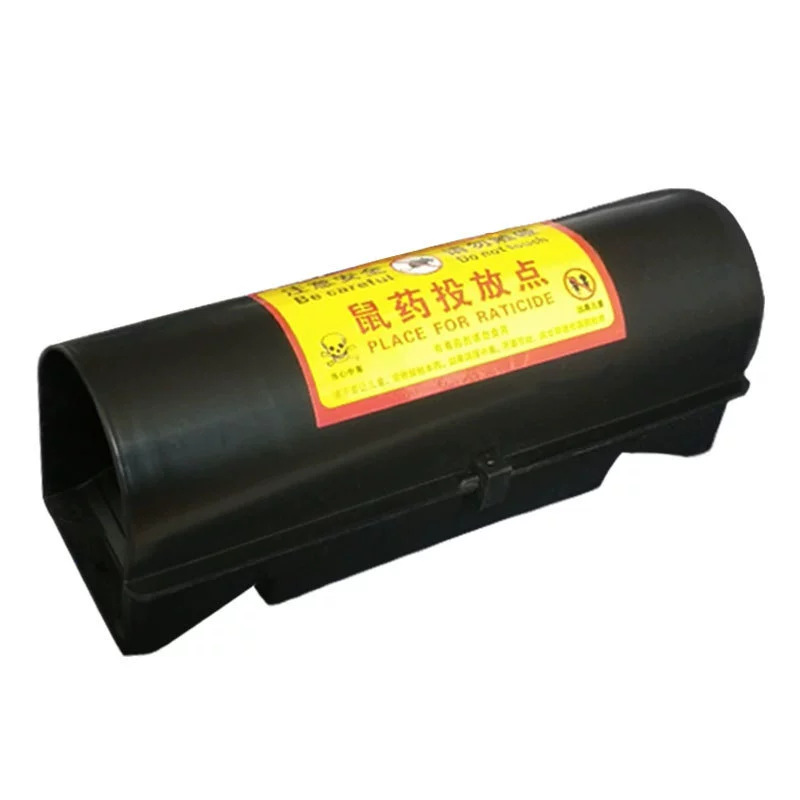 Caja de cebo venenoso para ratas, caja de cebo de ratas dividida para casa, estación de cebo de ratas doméstica, caja de cebo de ratas de plástico, caja de cebo de ratas, caja de cebo de ratas