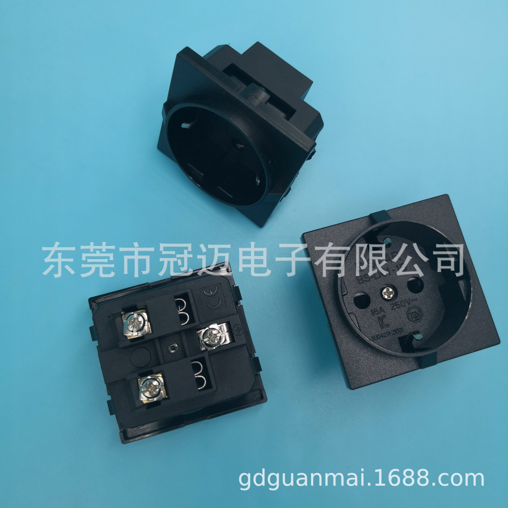 BS-D01 欧规欧式德式KC韩规AC插座储能电源智能模块PDU排插