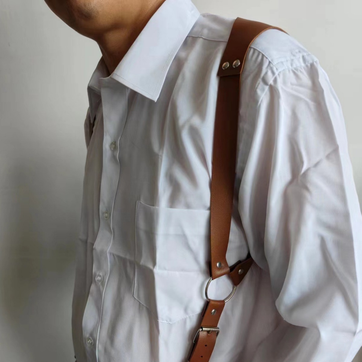 Moda nueva europea y americana transfronteriza caliente de los hombres de la correa de suspensión cinturón colgante tendencia integrada en stock SY-21