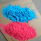 Source factory color run powder edible color corn starch rainbow powder color starch Carnival color starch starch