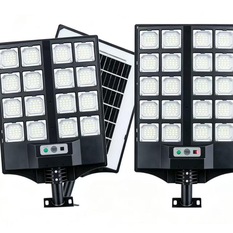 Transfronterizos nueva luz solar LED carretera patio exterior a prueba de lluvia a prueba de agua integrada luz de inducción humana