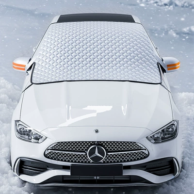 Car snow shield new energy car winter sun