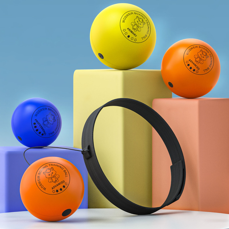 Head-mounted boxing speed ball reaction ball magic ball home training fight children decompression ball smooth PU foam Head-mounted boxing speed ball reaction ball magic ball home training fight children decompression ball smooth PU foam