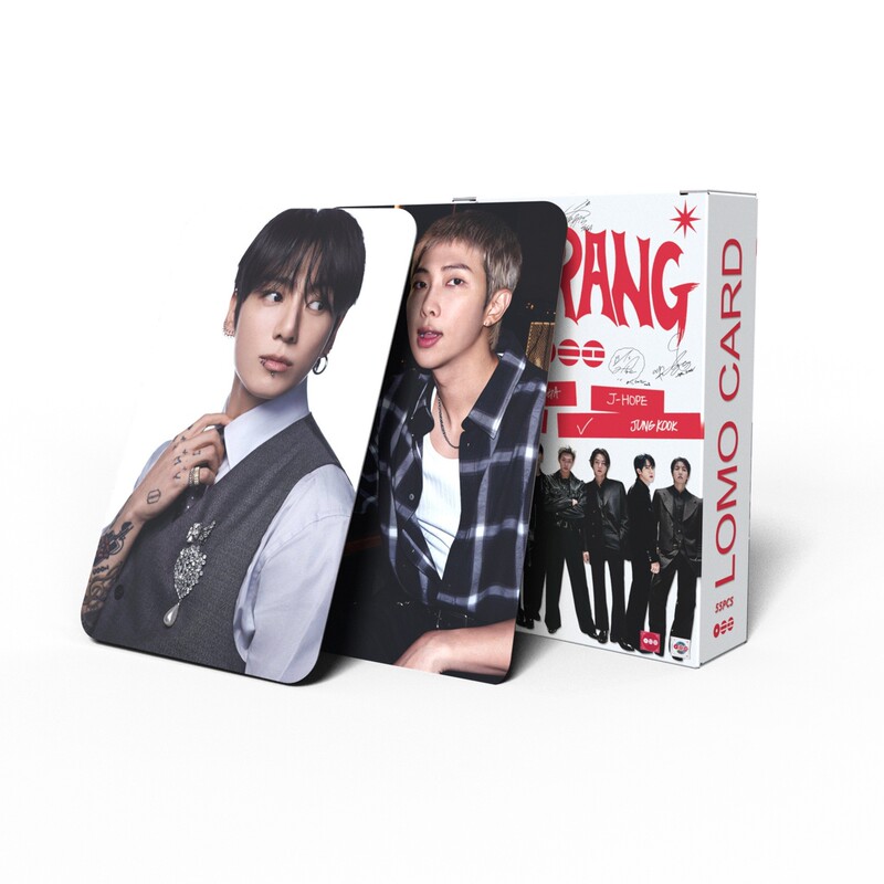 A Large Number of 55 Bts Photocards in Stock, Kpop Merchandise from the Arirang Comeback Album, Lomo Cards