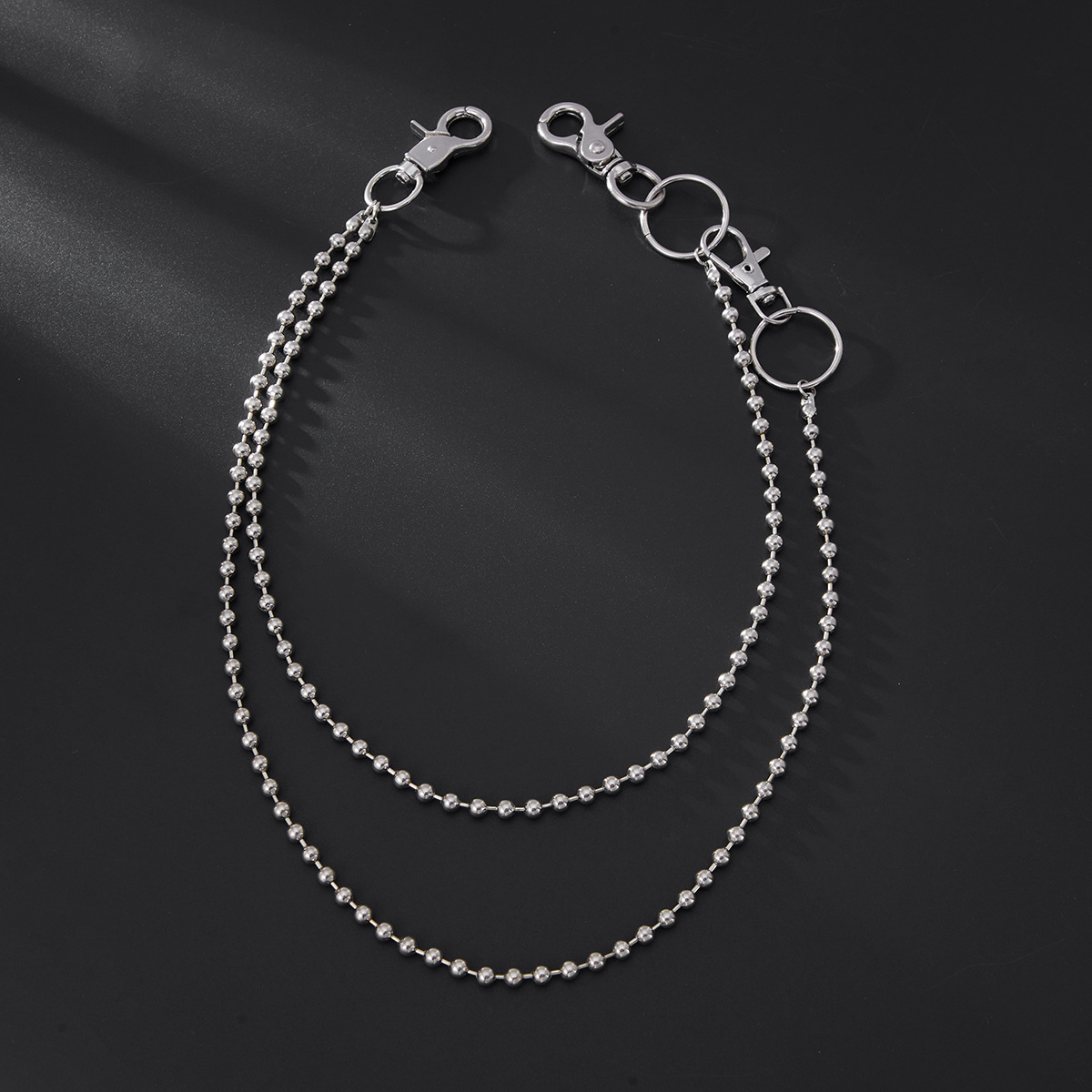 Fashion Personality Metal Jeans Hip Hop Niche Simple Hanging Men Waist Chain Accessories_voghion.com