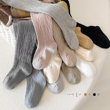 新款A类棉女童打底裤跨境天台童袜无骨袜高弹宝宝袜儿童连裤袜子