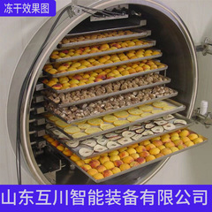 商用100平方凍結乾燥機ペット食品凍結乾燥設備野菜脆性凍結乾燥機の凍結乾燥効果が高い