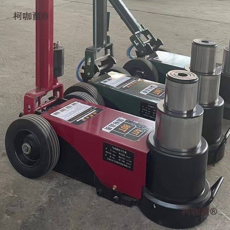 国标卧式气动千斤顶80吨100T液压气压顶120吨50t大车汽修千麦太保