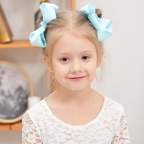 ソースメーカー直販 2025 新しい子供用リボンヘアピンかわいいドーパミン子供用ヘアアクセサリー頭飾りヘアピン|undefined