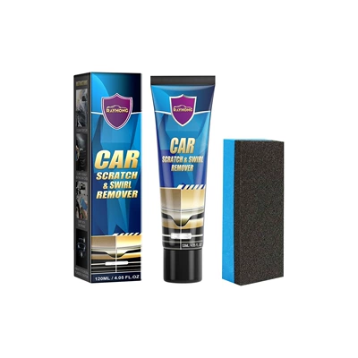 Rayhong car scratch care: Car wax - 120ml-sponge-boxed