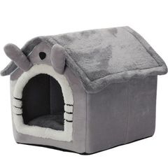 猫窝冬季保暖猫咪床房子型狗屋猫窝四季通用可拆洗封闭式宠物用品