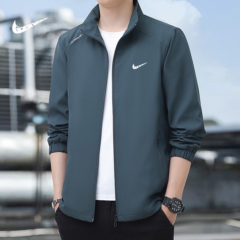 Autumn New Men's Jacket Trendy Casual Outerwear Fashion Collar Outdoor Sports Loose All-match Business Jacket for Men Autumn New Men's Jacket Trendy Casual Outerwear Fashion Collar Outdoor Sports Loose All-match Business Jacket for Men