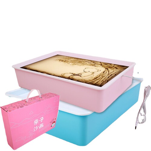 Children's sand painting table toys wholesale early education kindergarten creative graffiti drawing board educational handmade sand painting