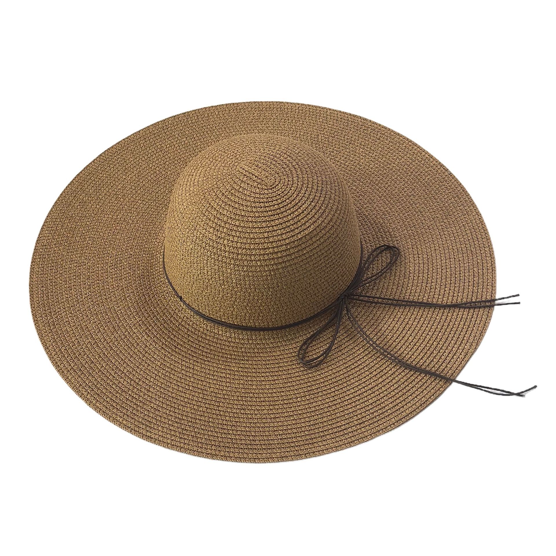 Mujeres Estilo Vintage Hawaiano Tropical Nudo De Lazo Grandes Aleros Sombrero De Copa display picture 8