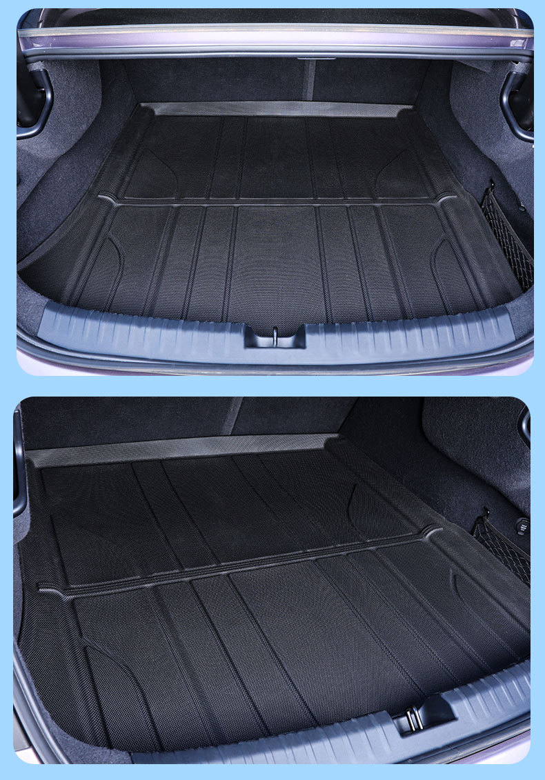 Suitable for 25 Xiaomi Su7 All-In-One Special Trunk Mats Tpe Xiaomi Su7 Car Trunk Mats Wholesale