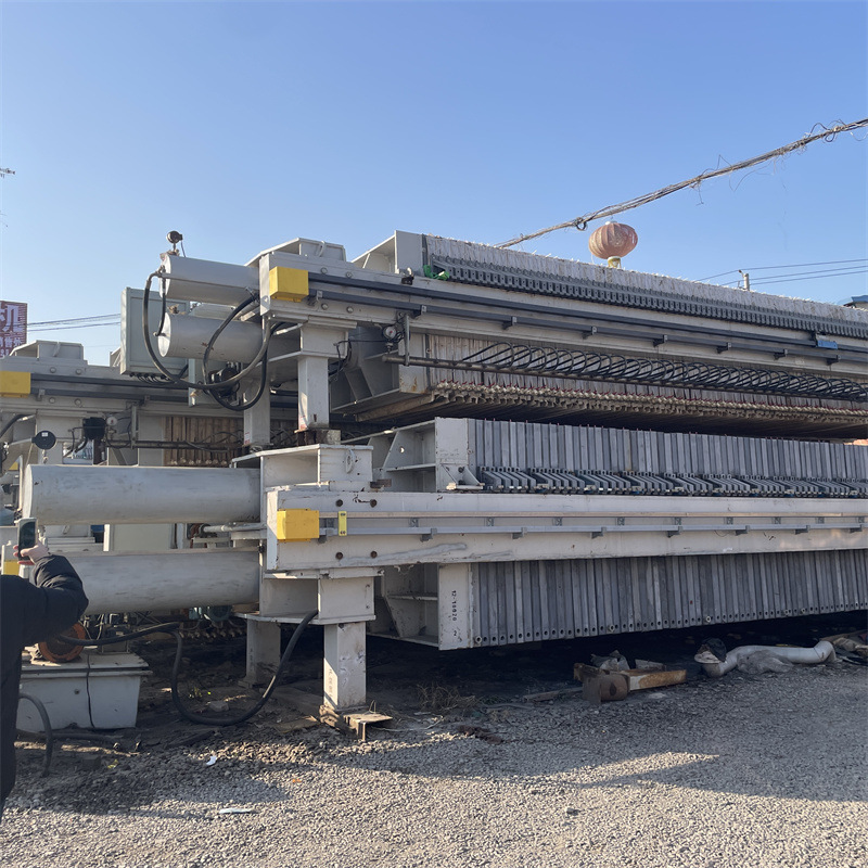 处理二手板框式压滤机  150平方全自动隔膜设备  二手工业压滤机