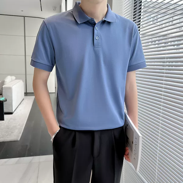 Blue polo