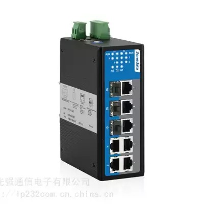 三旺 IES7110-3GS 3路光转7路以太网电口 3onedata